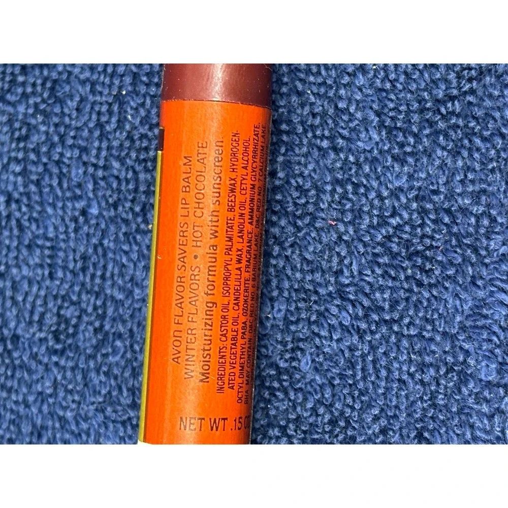 Vintage Avon Flavor Savers Lip Balm‎ Winter Flavors Set Y2K Groovy Swirl 4 Tubes